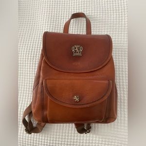 Genuine Pratesi Leather backpack
